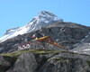 Il rifugio quinto alpini V alpini Bertarelli in alta valtellina val zebrù 2877 mt parco nazionale dello stelvio gruppo ortles cevedale 