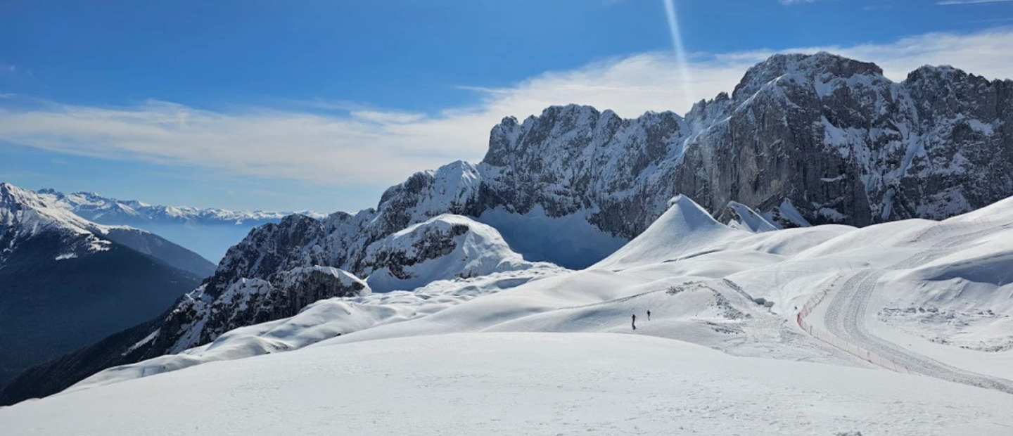 Vista dal rifugio Cima Bianca