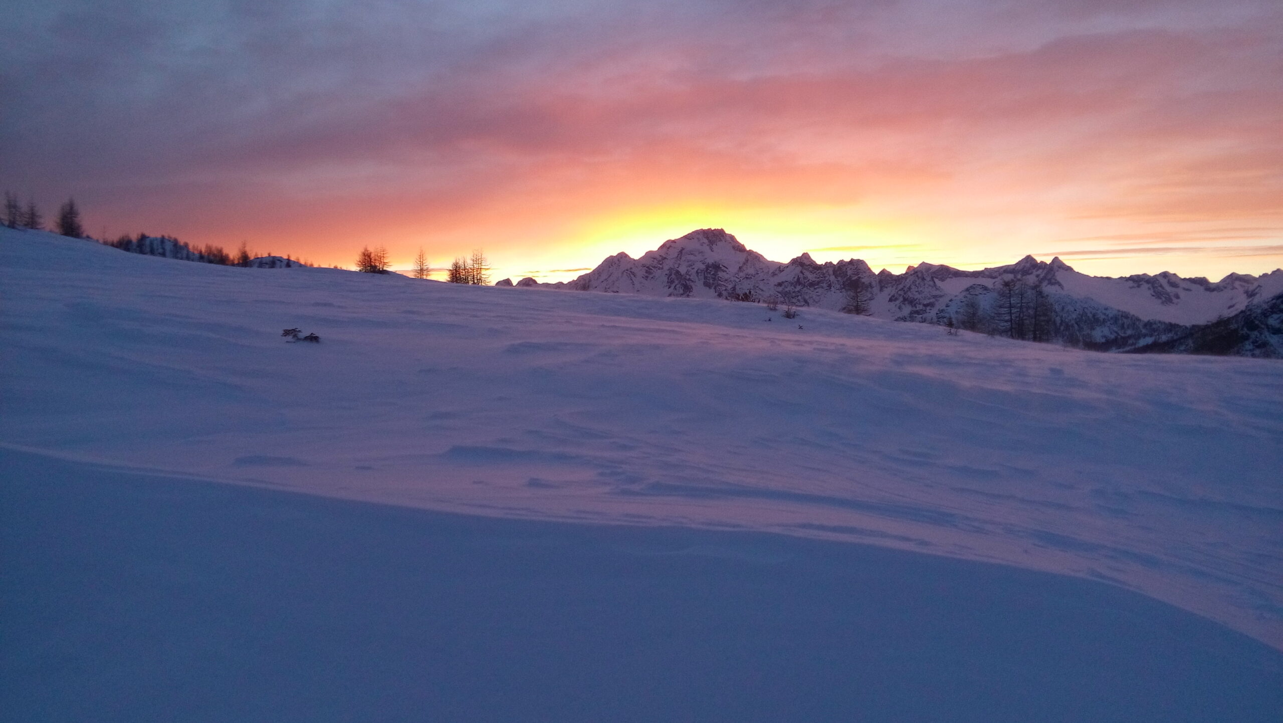 CIASPOLATA ALLE LUCI DEL TRAMONTO