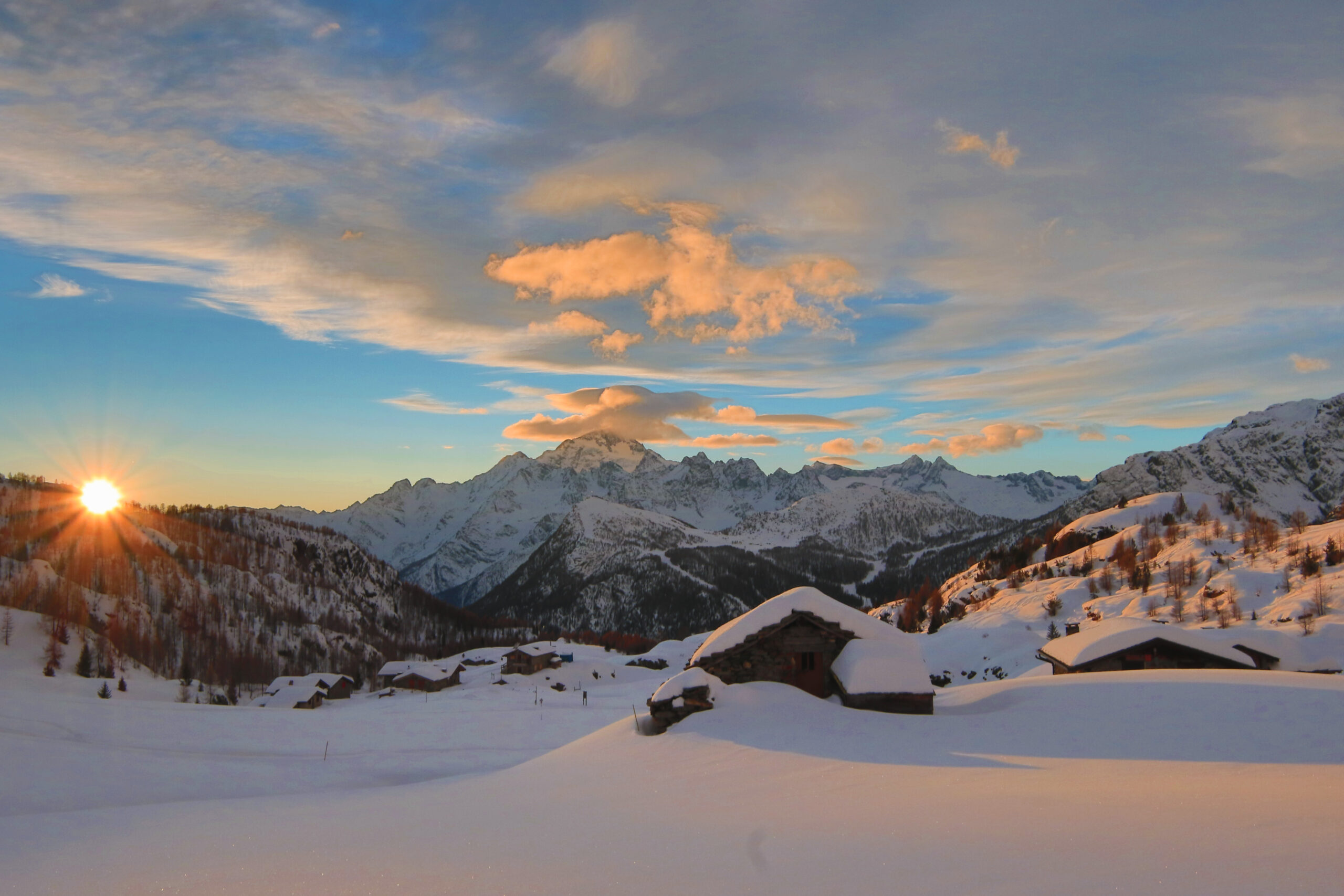 CIASPOLATA ALLE LUCI DEL TRAMONTO